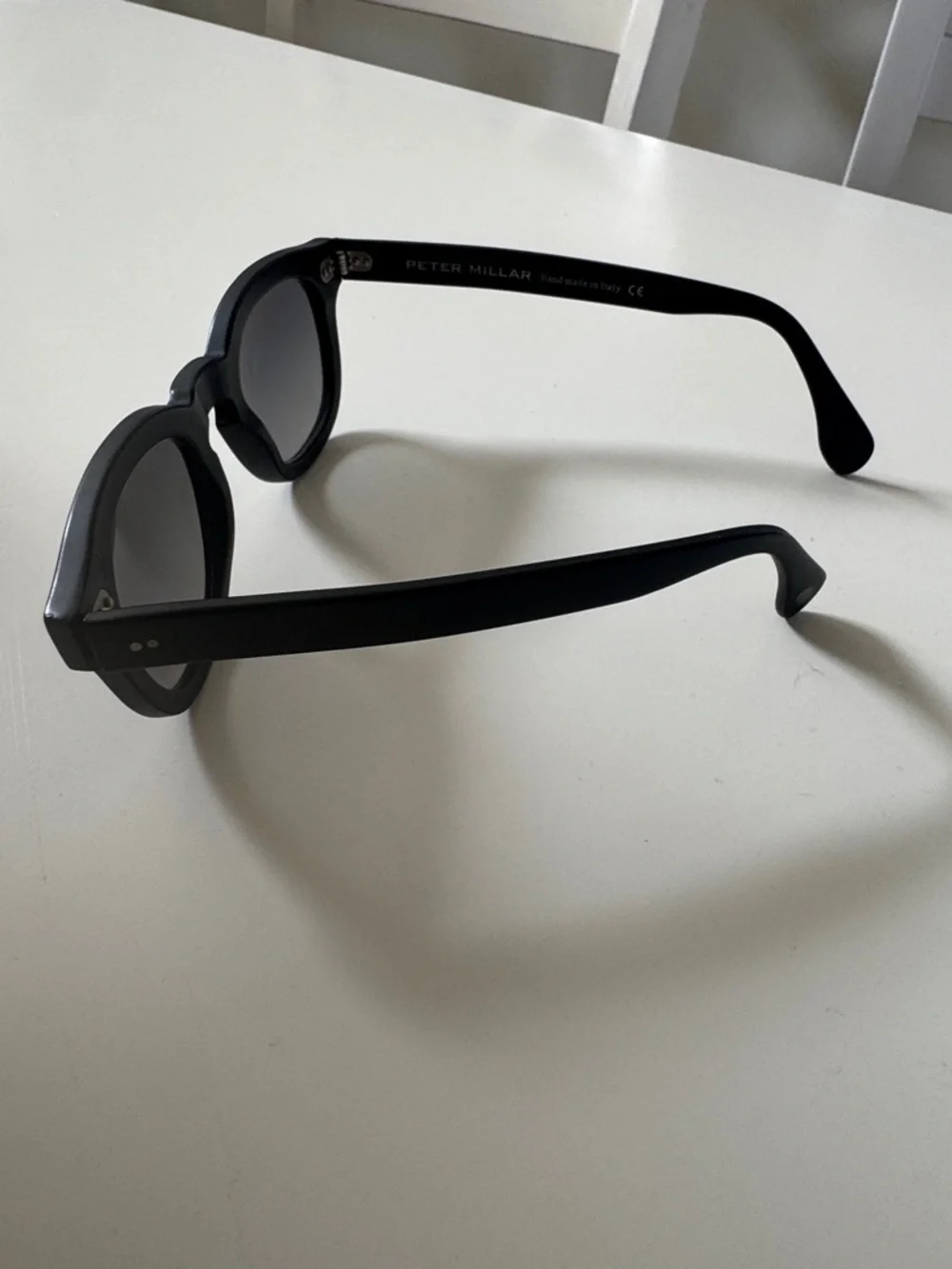 Peter Millar Black Polarize Sunglasses with Gray Lenses